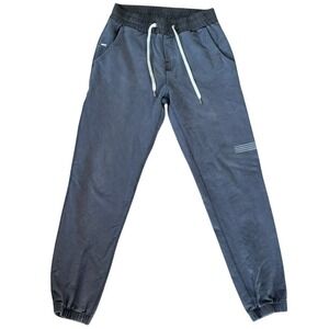 Vuori Balboa Pants Joggers Sz S Blue V406 Athleisure Activewear Sweatpants Gym